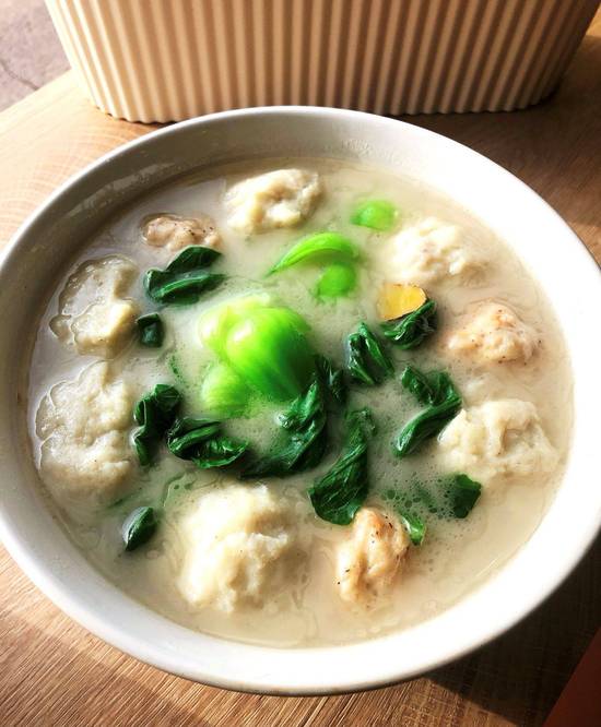双丸汤 Soup with Fish Ball & Shrimp Ball